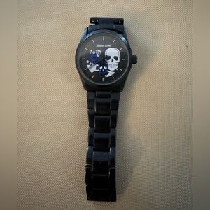 Zadig & Voltaire Black Skull Unisex Watch